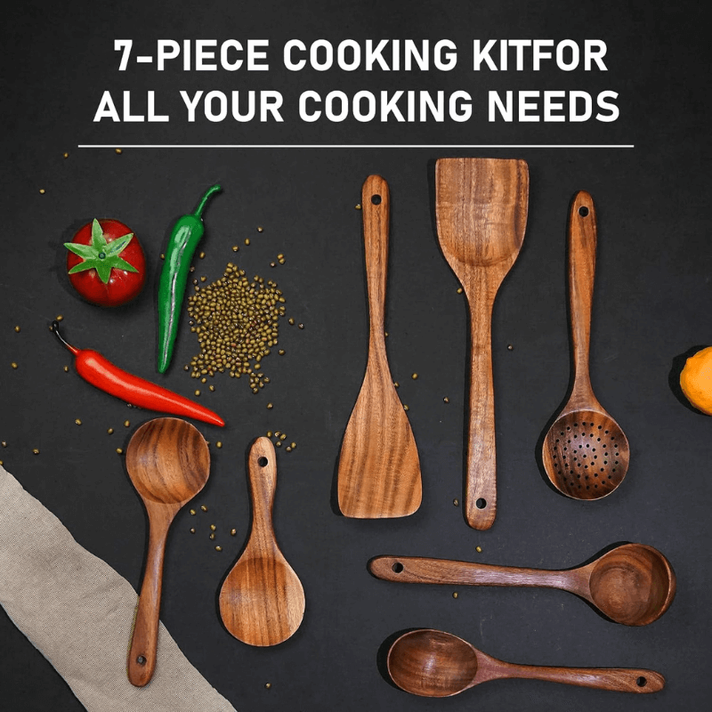 The Cook Nook™ Wooden Spoon Set